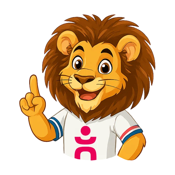 Leo señalando